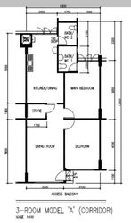 Blk 884 Tampines Spring (Tampines), HDB 3 Rooms #409310401